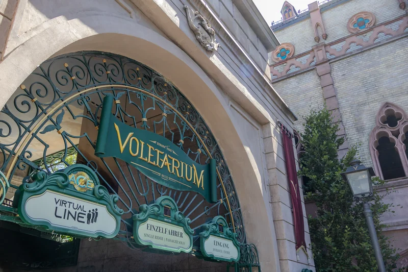 Bereich Deutschland, Voletarium Eingangsbereich im Europa-Park