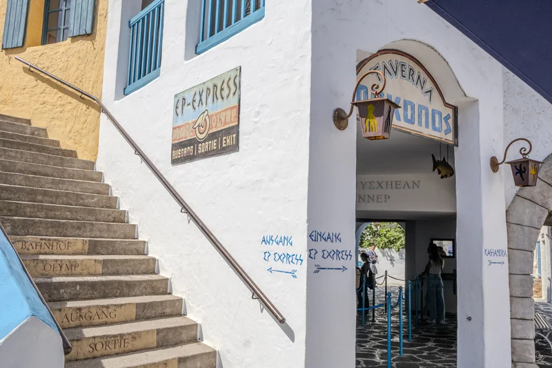 Bereich Griechenland, Restaurant Mykonos im Europa-Park