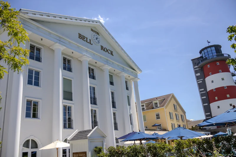 Hotel Bell Rock Rückseite im Europa-Park