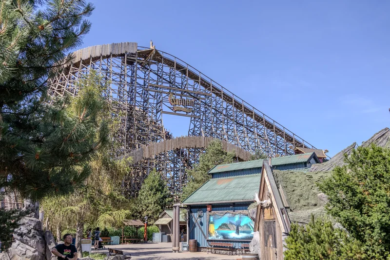 Bereich Island, Achterbahn Wodan im Europa-Park