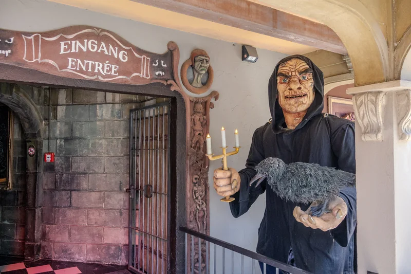Bereich Italien, Castello dei Medici Eingang im Europa-Park